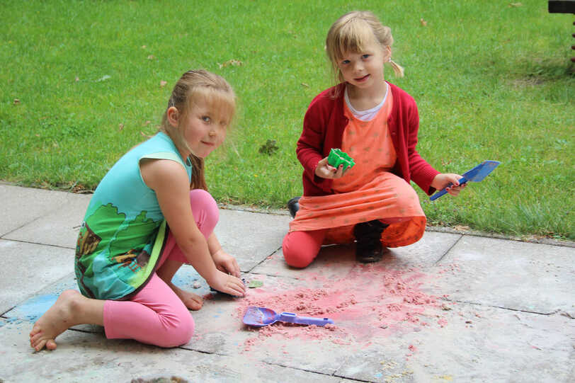 Kinder auf der Ferienfreizeit des KönzgenHauses